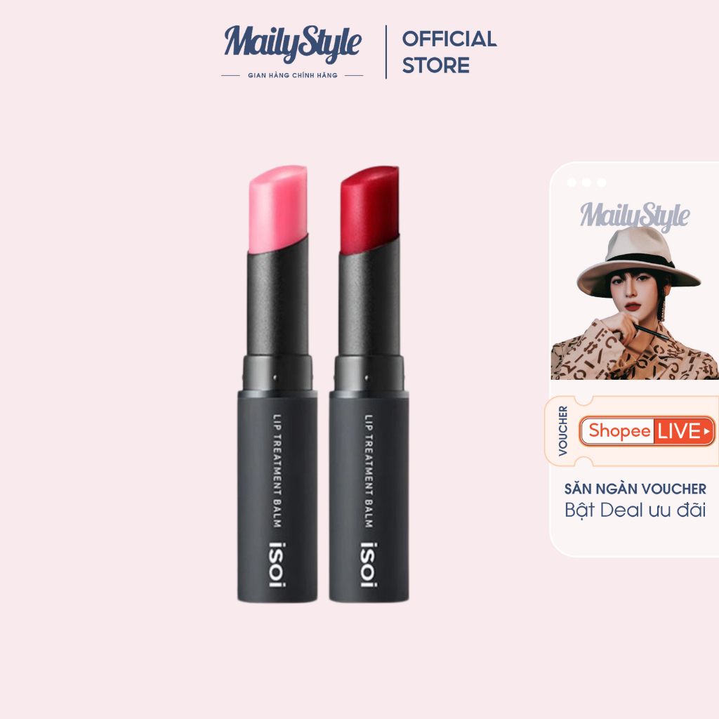 M35_Son Khử Thâm Isoi Bulgarian Rose Lip Treatment Balm Shopee Việt Nam
