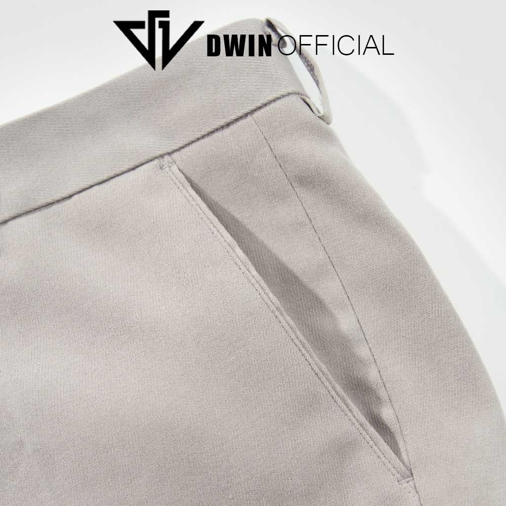 Ảnh Quần tây nam DWIN dáng baggy vải âu cao cấp không xù co dãn hàn quốc xuông ống rộng 4