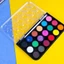 Bộ màu nước dạng nén - Warter Color 12-18-24-36 màu