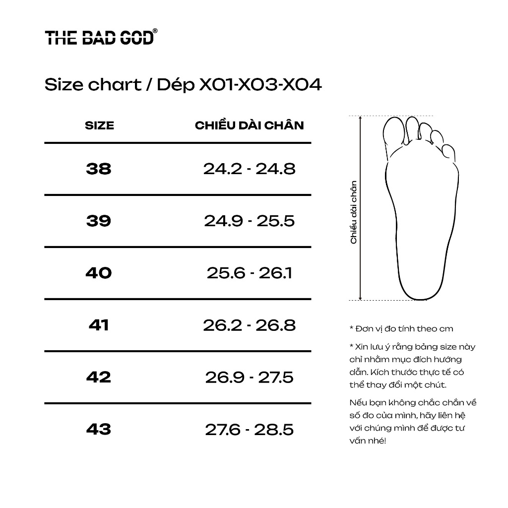 Dép Quai Ngang Basic Nam Nữ The Bad God X01 Chữ Trắng Dép Slipper Local Brand Unisex Đế PVC Chống Trơn | BigBuy360 - bigbuy360.vn