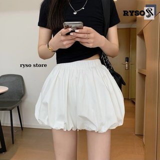 Quần SHORT BÍ NGÔ 2 Lớp Cạp Lưng Thun Co Giãn Chất Kate, Quần Đùi Nữ Kiểu Phồng Bồng Bềnh QU03 RYSO