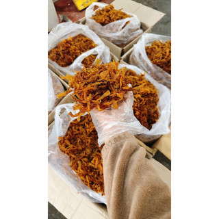 500g Khô Mực Xé Rối Vân Đồn Túi Zip Loại Ngon