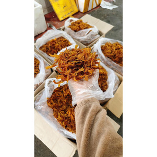 500g Khô Mực Xé Rối Vân Đồn Túi Zip Loại Ngon