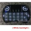 Bàn Phím Mini QWERTY 92 Phím 2.4G Không Dây Có Touchpad dành cho pc,điện thoại,tivi,đầu andro.