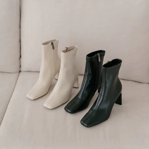 La Muse - Bốt da nữ cao gót JENNIE BOOTS