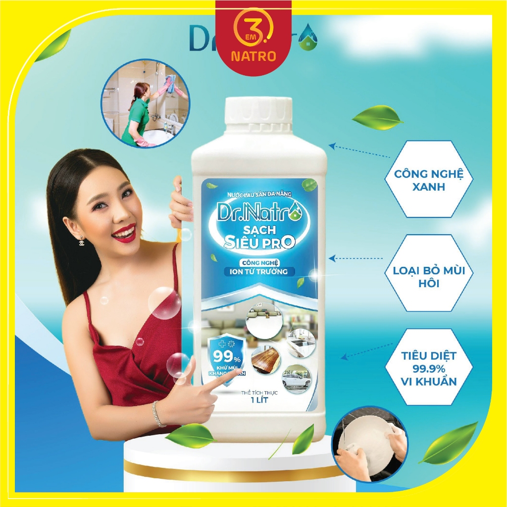 Thiết Kế Của Nước Lau Sàn Dr Natro