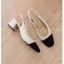 La Muse - Giày cao gót dáng slingback Choco