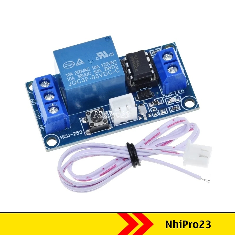 Mạch đóng ngắt Relay bằng nút nhấn 12v bật tắt thiết bị | Shopee Việt Nam
