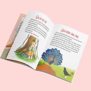 Sách Truyện Ngụ ngôn cho Trẻ tập đọc (Sáng dạ, Đọc nhanh)