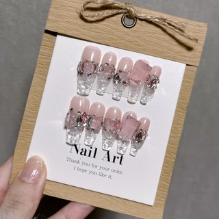 NANTY Nailbox thiết kế thủy tinh đính đá M501