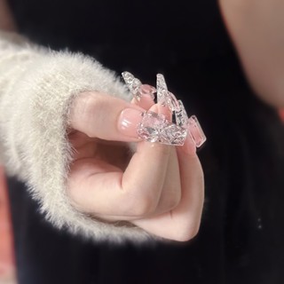 NANTY Nailbox thiết kế thủy tinh đính đá M501
