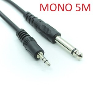 Dây cáp nối đầu cắm 3.5mm và 6.5mm Chuẩn Mono hoặc stereo cho thiết bị âm thanh dài 1m5 / 3m / dài 5m