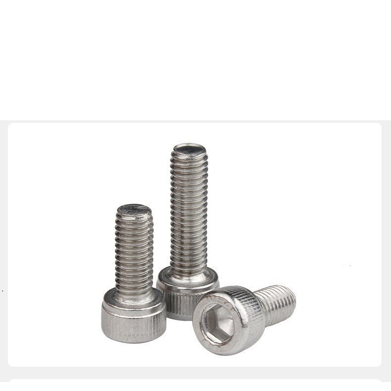 (INOX304) 50 cái M2, M2.5 Bulong lục giác chìm đầu trụ inox304 M2,M2.5