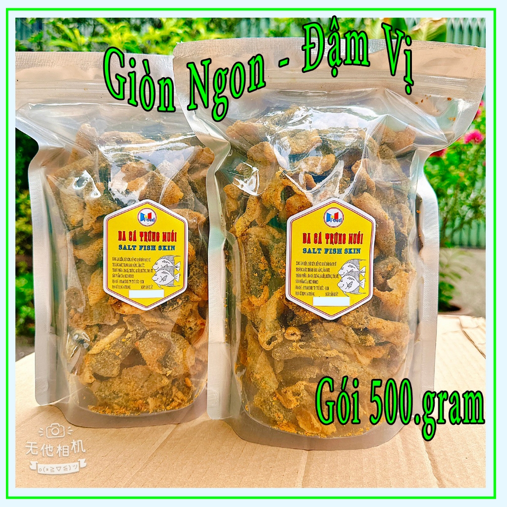 Da Cá Lắc Trứng Muối –  Giòn Ngon Đậm Vị –  Ăn Vặt(200/300/500gram)