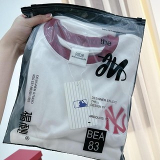 Áo Thun Tay Lỡ Chất Cotton Khô Thêu LOGO N.Y. Form Rộng Unisex Oversize Nam Nữ -Áo Phông Nam Nữ Thêu Chỉ Đỏ NY Phong Các