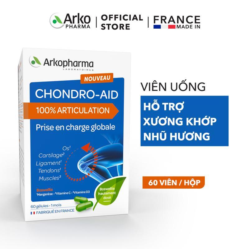 Ảnh HSD 10.2025 - Viên uống hỗ trợ xương khớp chứa chiết xuất nhũ hương cô đặc Arkopharma 60 viên/hộp 1
