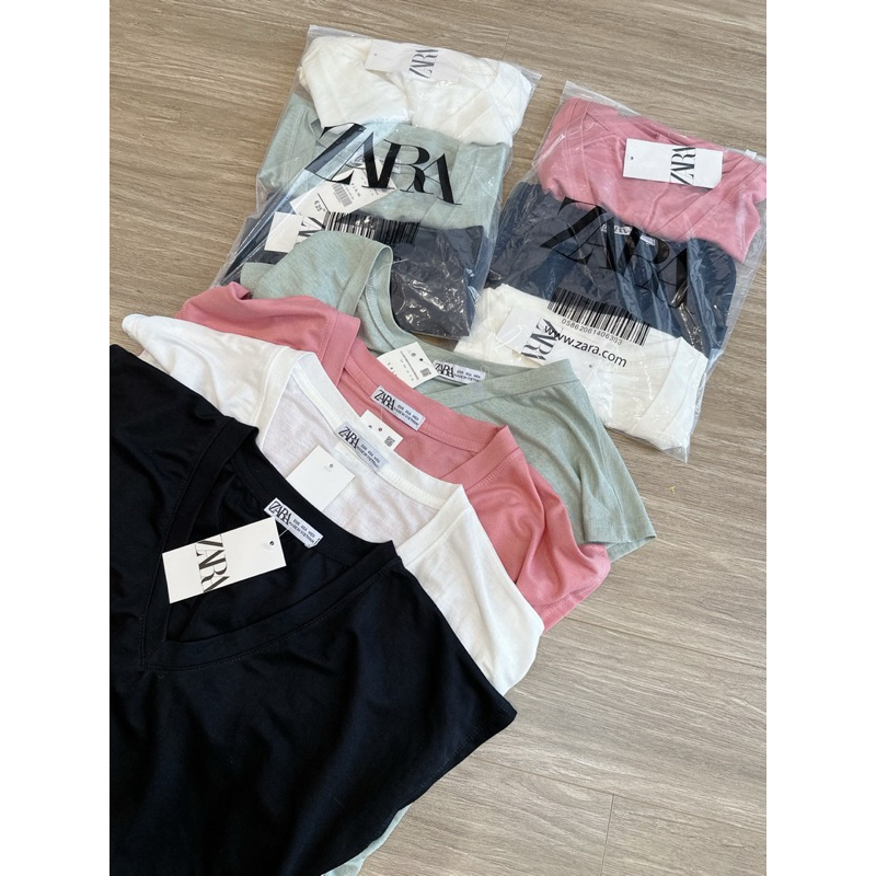 Combo 3 Áo Cổ Tim Giấy ZR mềm mát