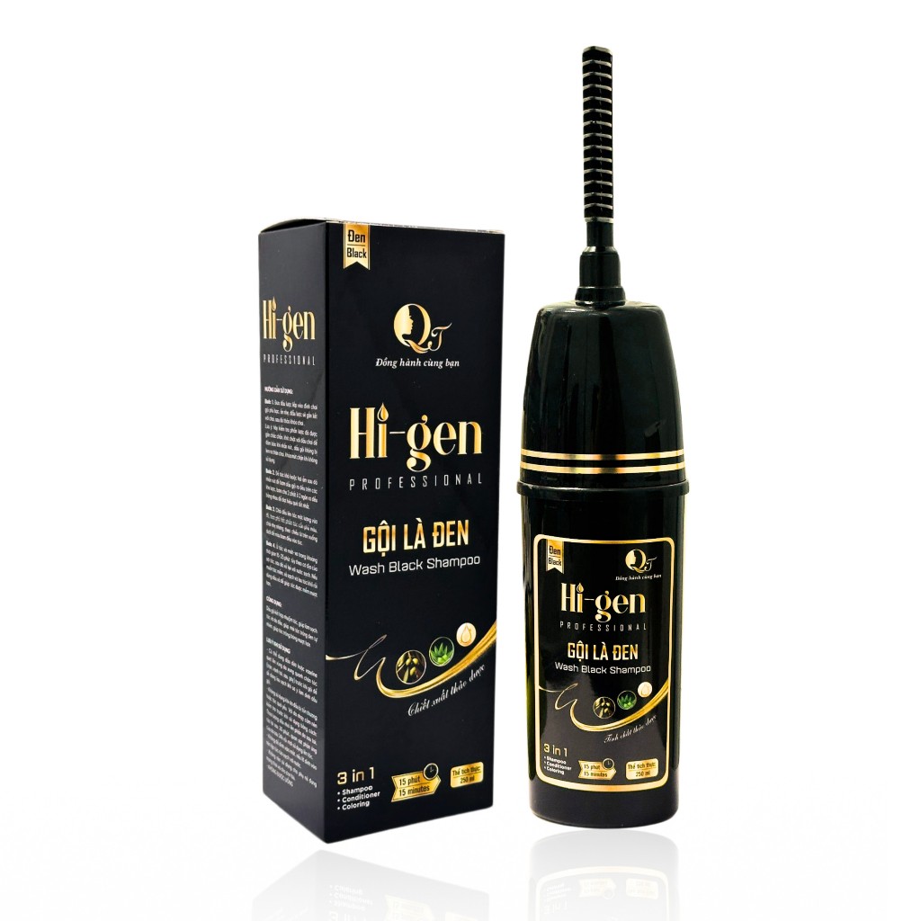 Dầu gội Phủ Bạc , Gội là đen Hi-gen chai lược 250ml