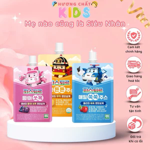 Nước Ép Lotte Hoa Quả Và Rau Củ Organic Giúp Bé Phát Triển Chiều Cao, Ăn Ngon Miệng, Tăng Cường Sức Khỏe