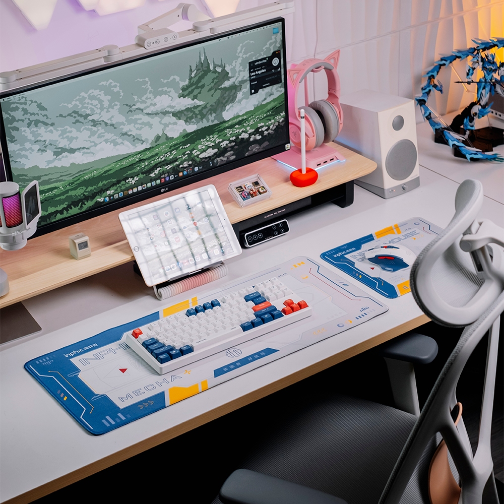 Miếng lót chuột máy tính SIDOTECH INPHIC GUNDAM gaming pad cỡ lớn cỡ nhỏ 70x30 25x30 bàn di chuột laptop pc chống nước | BigBuy360 - bigbuy360.vn