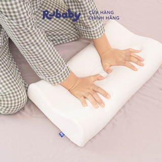 Gối Em Bé Rubaby (5-12 Tuổi) | Gối Memory Foam Êm Ái | Nâng Đỡ Cổ Vai Gáy | An Toàn Cho Bé