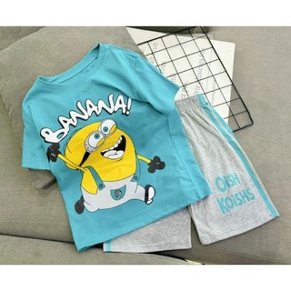 [10kg-40kg] Bộ cotton VNXK bé trai chất đẹp. thấm hút mồ hôi tốt