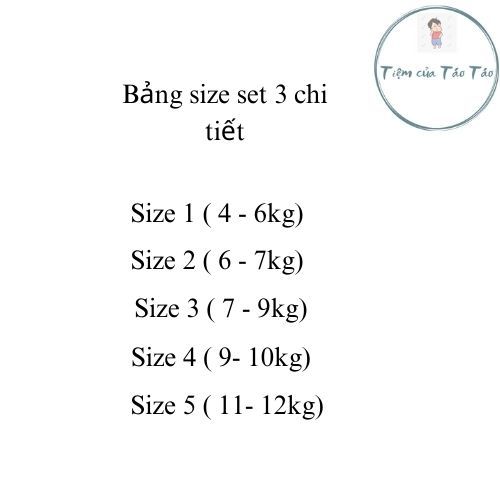 ( Hàng có Sẵn )Set Bộ 4 chi tiết cho bé hình ngộ nghĩnh vải cotton thoáng mát cho bé 4-12kg