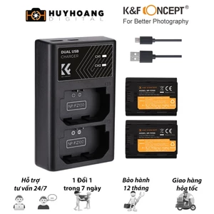 Pin KF CONCEPT NP-FZ100 dành cho máy ảnh Sony A73 A7S3 A7R3 A7IV A7C A7CII A7R4 FX30 FX3,.....KF28.0016