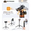 Chân Tripod dành cho máy ảnh, điện thoại, camera gopro osmo pocket insta360 x4 | K&F CONCEPT MS-08 KF09.127V1