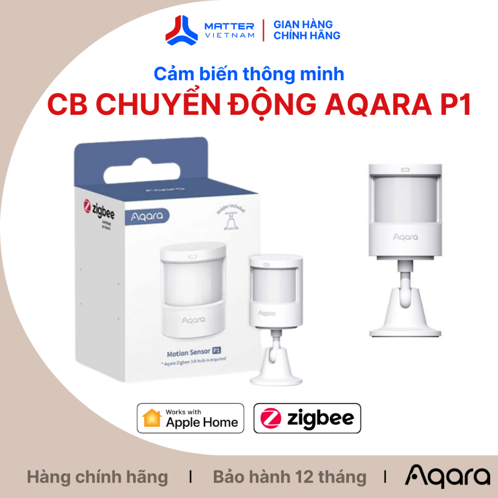 Aqara P1 - Cảm biến chuyển động, tùy chỉnh được độ nhạy và góc quét ...