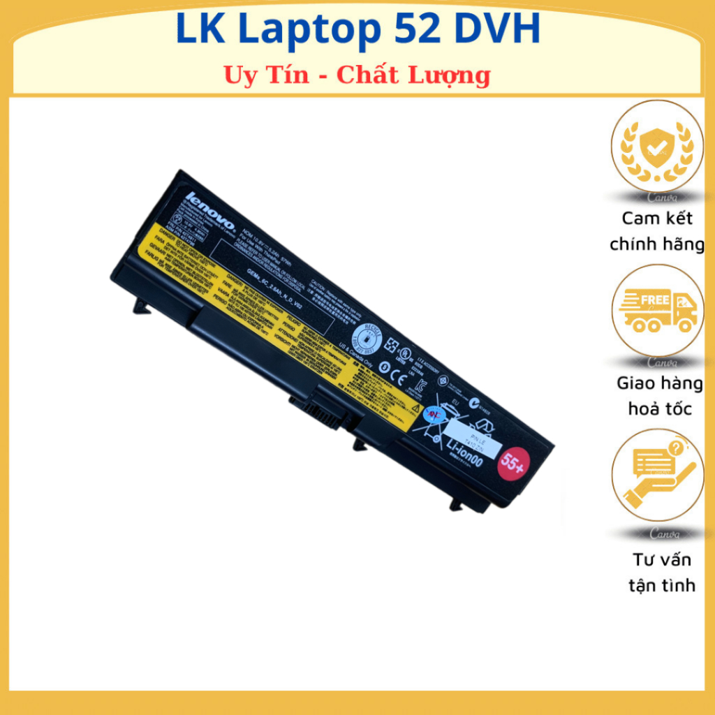 PIN LENOVO T410 SL410 - 6 CELL ThinkPad T410 T420 T510 T520 L410 L412 L420 L421 L510 L512 L520 SL410 SL510