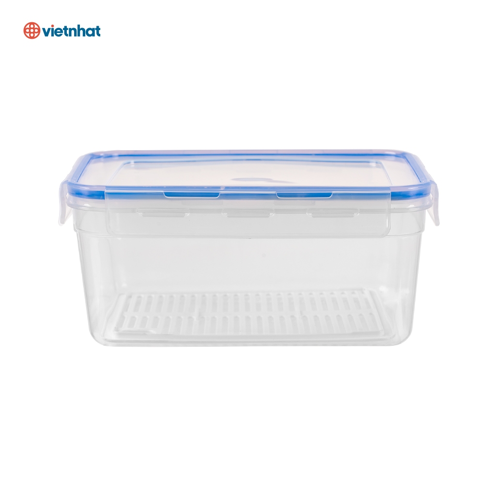Hộp Bảo Quản Lạnh Chữ Nhật Dung Tích Lớn Chính Hãng Việt Nhật Plastic (6569+6568)th97 | BigBuy360 - bigbuy360.vn