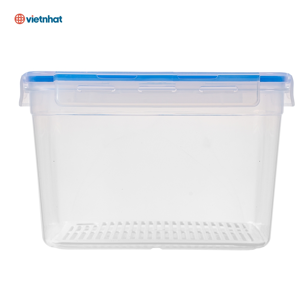 Hộp Bảo Quản Lạnh Chữ Nhật Dung Tích Lớn Chính Hãng Việt Nhật Plastic (6569+6568)th97 | BigBuy360 - bigbuy360.vn