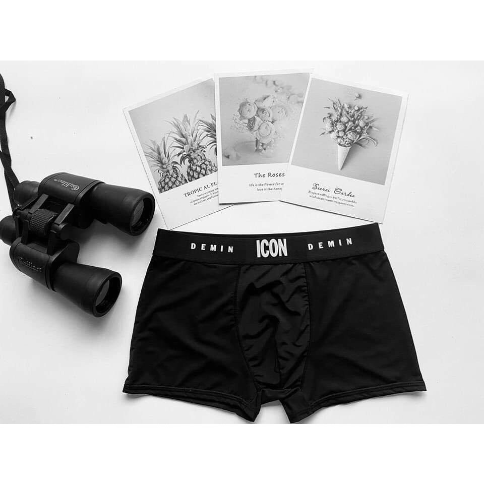 COMBO 5 Quần SIP NAM ICON BOXER THUN LẠNH RẺ ĐẸP VÀ THỜI TRANG PHONG CÁCH TRẺ TRUNG VÀ NĂNG ĐỘNG
