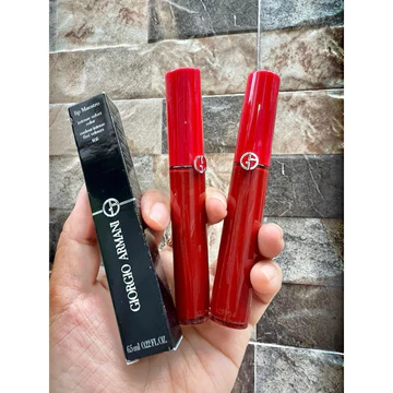 [Mua tại Pháp] Son kem Giorgio Armani Lip Maestro 405 full box.Màu đỏ gạch