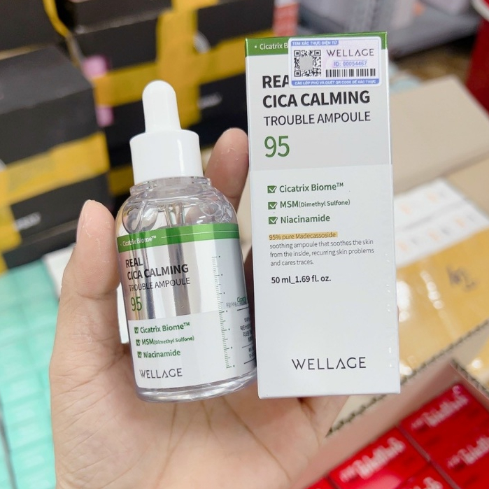 [CÔNG TY] Tinh Chất Dưỡng Da WELLAGE Real Cica Calming 95 trouble ...