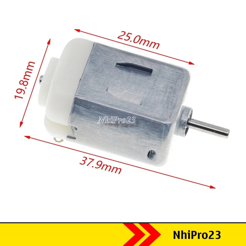 Động cơ 3v mô tơ mini làm thí nghiệm DC130 FP030 chế đồ chơi Mô Tơ mini ...