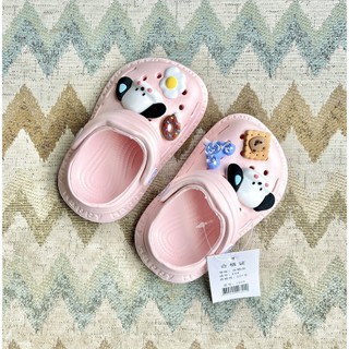 Sục sandal Cho Bé Gắn Sticker Cún Con 3D Dễ Thương đế chống trơn Chất Liệu hạt Nhựa EVA Bền Đẹp Siêu Xinh Cho Bé TraiS08