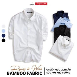 Áo sơ mi nam TORANO dài tay trơn phom chuẩn lịch sự - FATB002