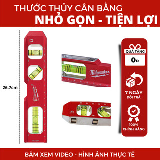 Thước thủy Milwaukee 48-22-5207 thước thủy cân bằng 48-22-5207V , thước thủy mini chính hãng