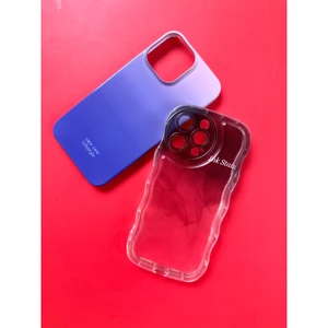 Ốp iphone tím hồng và tím tối