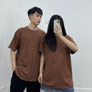 Áo Phông Trơn 3158 Tay Lỡ Unisex Nhiều Màu Chất Cotton Khô NPsp