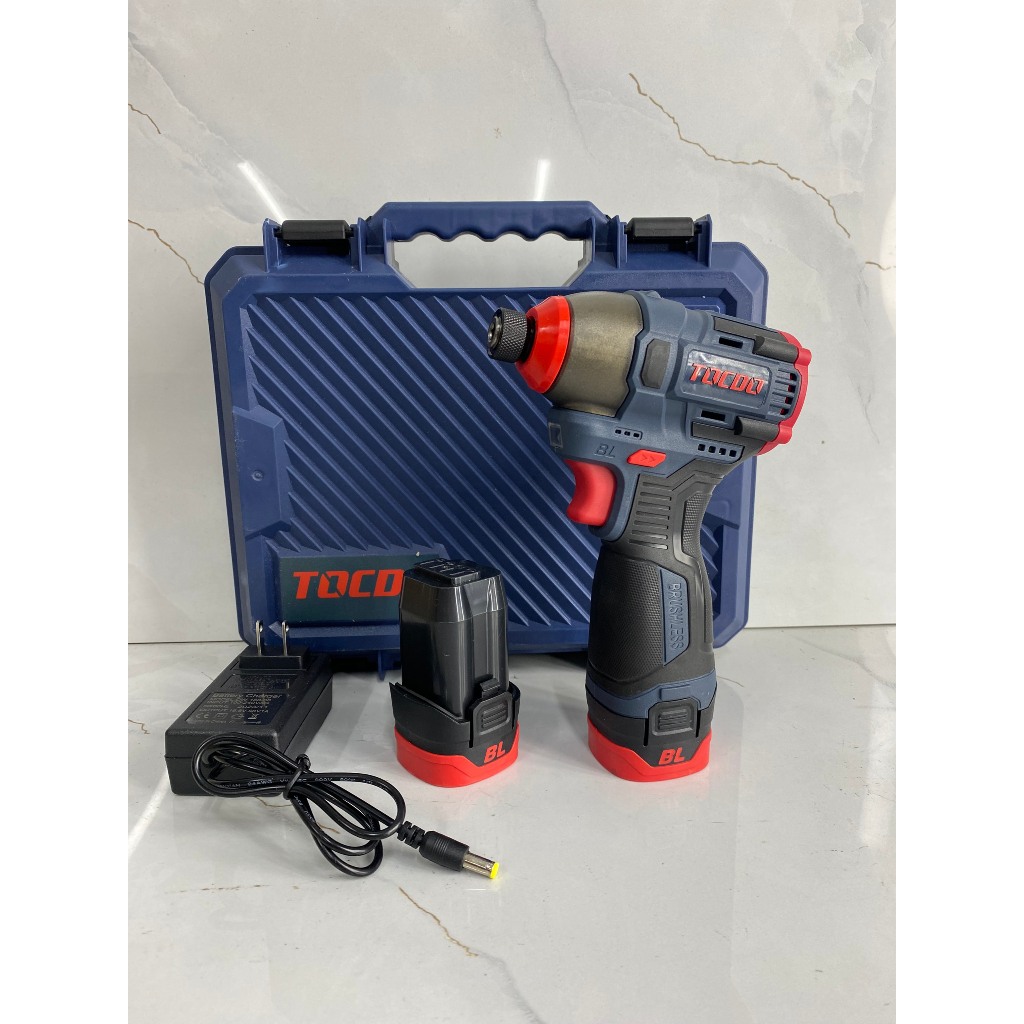 Máy chuyên vít pin 4 cell TOCDO , Động cơ Không chổi than | Shopee Việt Nam