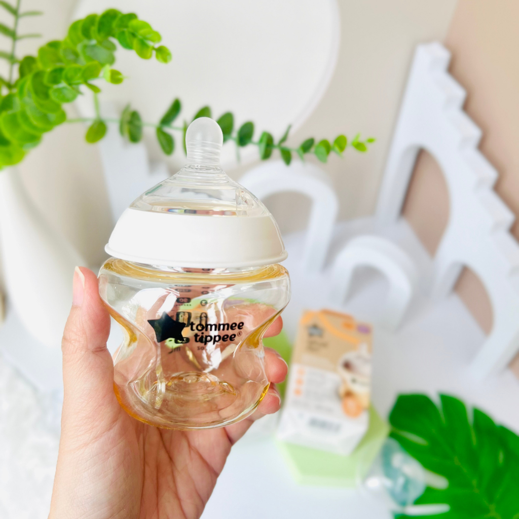 Ảnh Bình Sữa PPSU Ty Siêu Mềm Tự Nhiên Tommee Tippee 150ml, Núm Ty Của Bình 0-3 Tháng 4