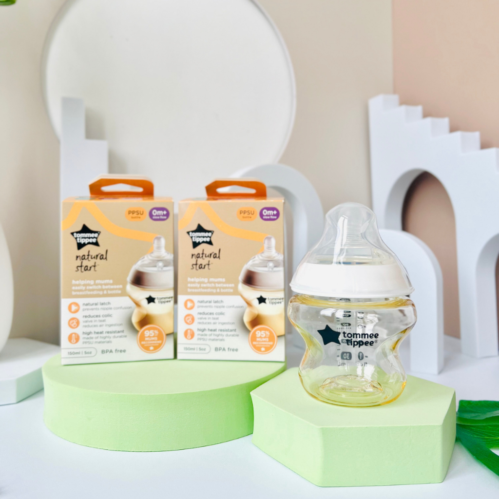 Ảnh Bình Sữa PPSU Ty Siêu Mềm Tự Nhiên Tommee Tippee 150ml, Núm Ty Của Bình 0-3 Tháng 3