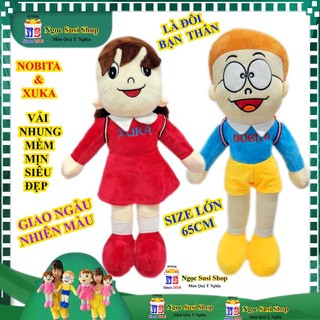 [NHƯ ẢNH] GẤU BÔNG NOBITA XUKA SIÊU ĐẸP CAO CẤP - NOBITA XUKA NHỒI BÔNG đồ chơi doll toy búp bê HÀNG HOT