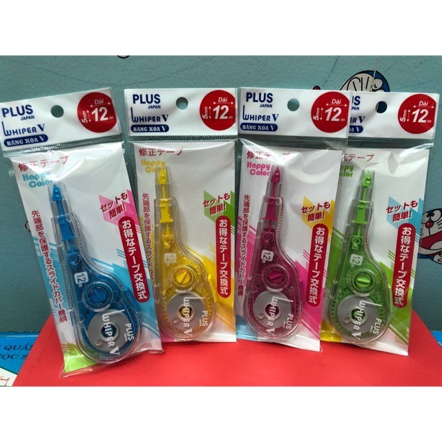 BĂNG XÓA PLUS, BÚT XÓA - MÀU NGẪU NHIÊN