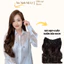 SET KẸP TÓC GIẢ xinh 6 dãy nhỏ tiện lợi, xoăn nhẹ dài 50cm, chất liệu cao cấp an toàn da đầu, tóc đẹp, tóc xinh mỹ lệ.