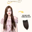 Kẹp tóc giả, tóc thẳng 6 dãy dài 50cm, Chất tơ mềm mượt, an toàn da đầu, chịu nhiệt cao cấp, tóc đẹp, tóc xinh mỹ lệ.