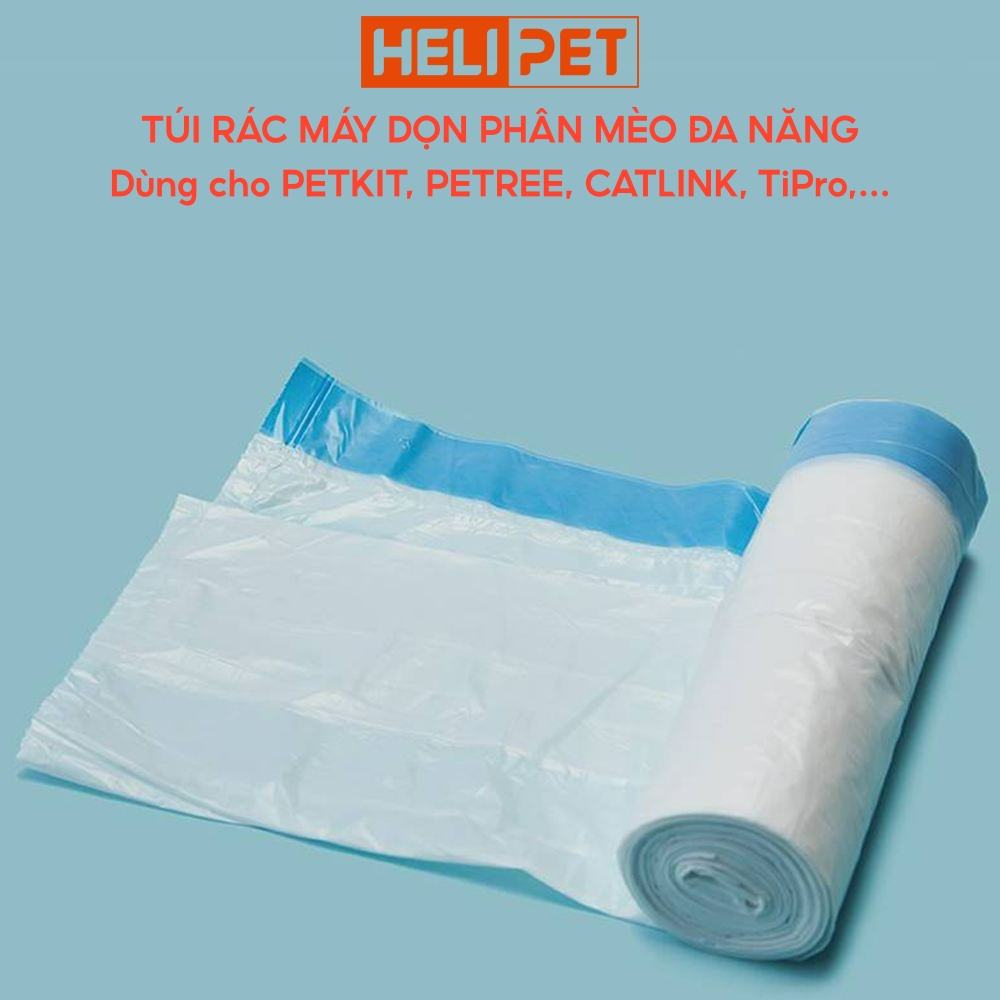 Ảnh Túi Rác Chuyên Dùng Cho Máy Dọn Vệ Sinh Cho Mèo PETREE OPEN-TOP 4
